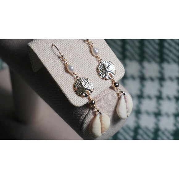 Cowrie Earrings - Picture 5 of 5